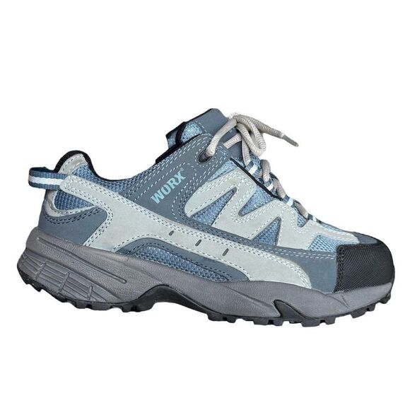 Red Wing Worx Carbide Women's Athletic Safety Toe Work Shoes Blue Size 7W - Picture 9 of 15